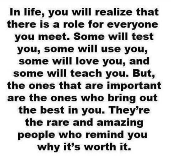 In life In life