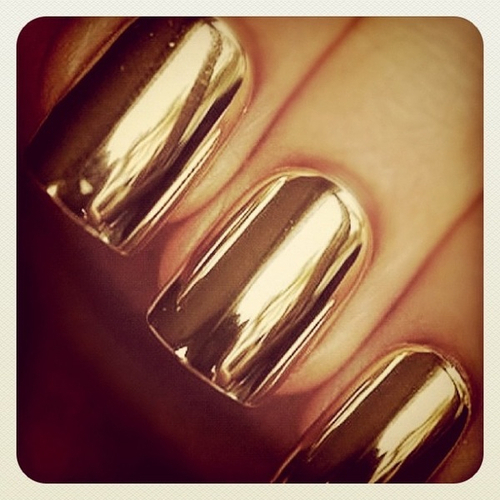 Gold nails