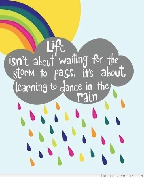 Lis is about learning to dance in the rain Lis is about learning to dance in the rain