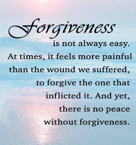Forgiveness Forgiveness