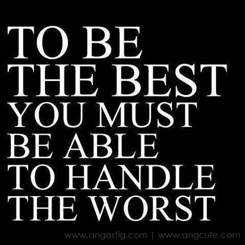 To be the best To be the best