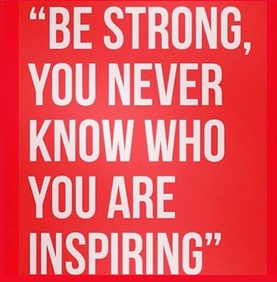 Be strong