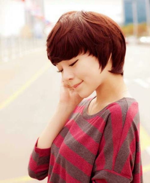 Pixie haircut