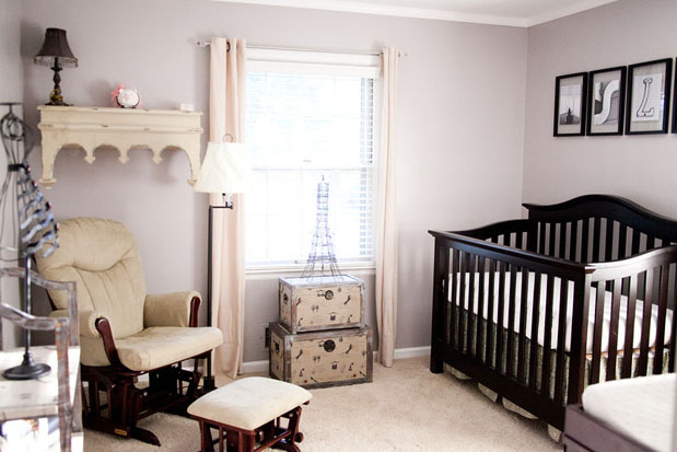 Parisian inspired nursery