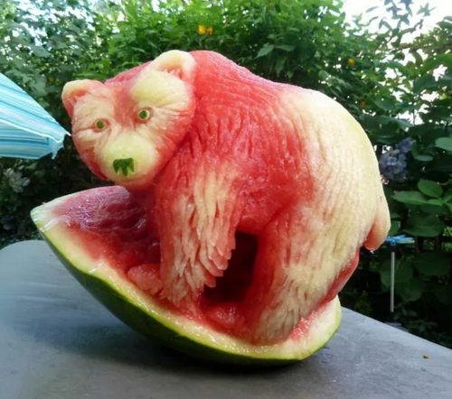 Watermelon bear Watermelon bear