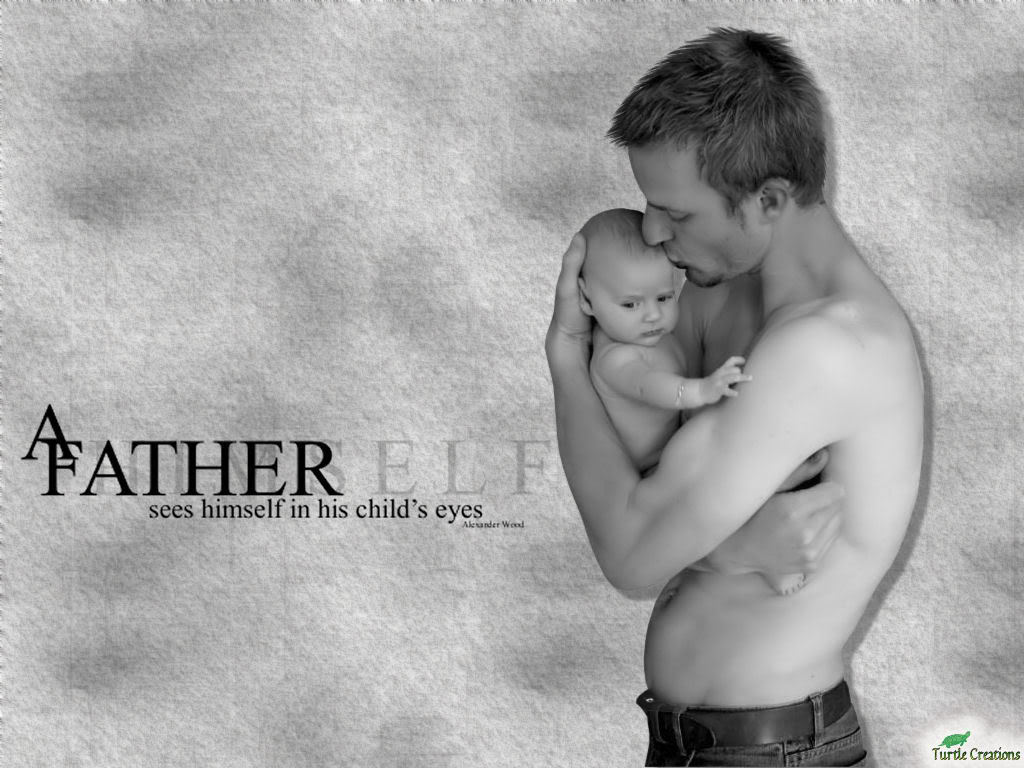 Warmest moments - A Father holds His child for the First time Warmest moments - A Father holds His child for the First time