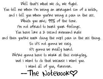 The notebook The notebook