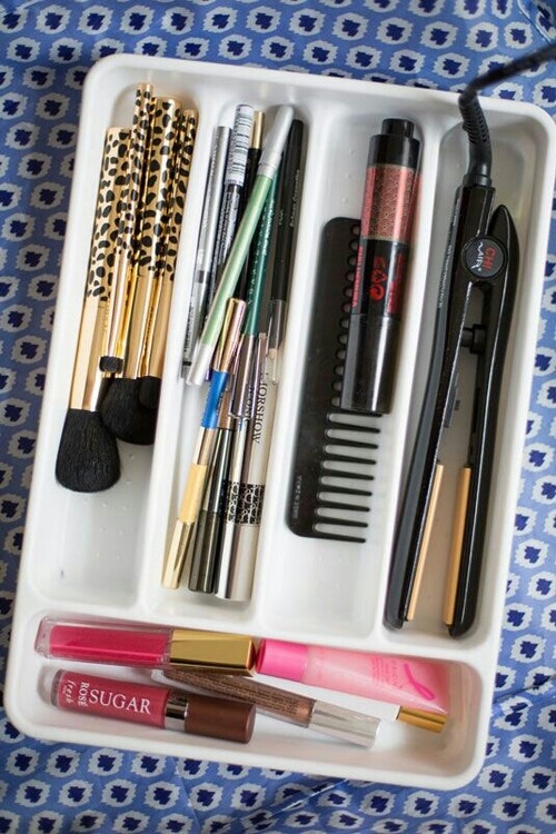Makeup and girl storage