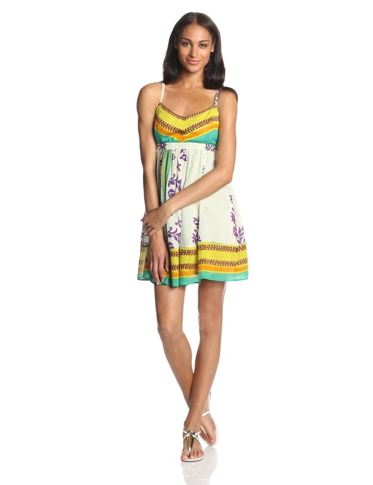 Women's Cotton Crepe Structured Flyaway Dress Women's Cotton Crepe Structured Flyaway Dress