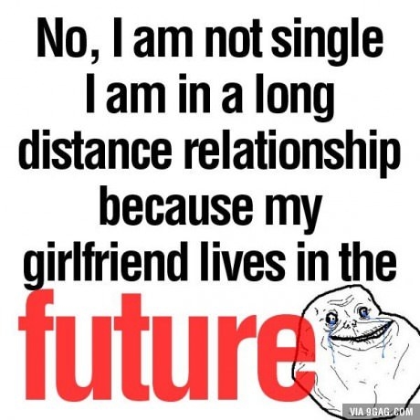 My girlfriend lives in the future