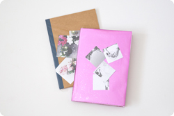DIY Photo Shake Notebooks
