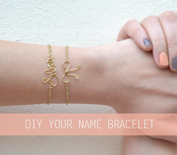 DIY Name Bracelet DIY Name Bracelet