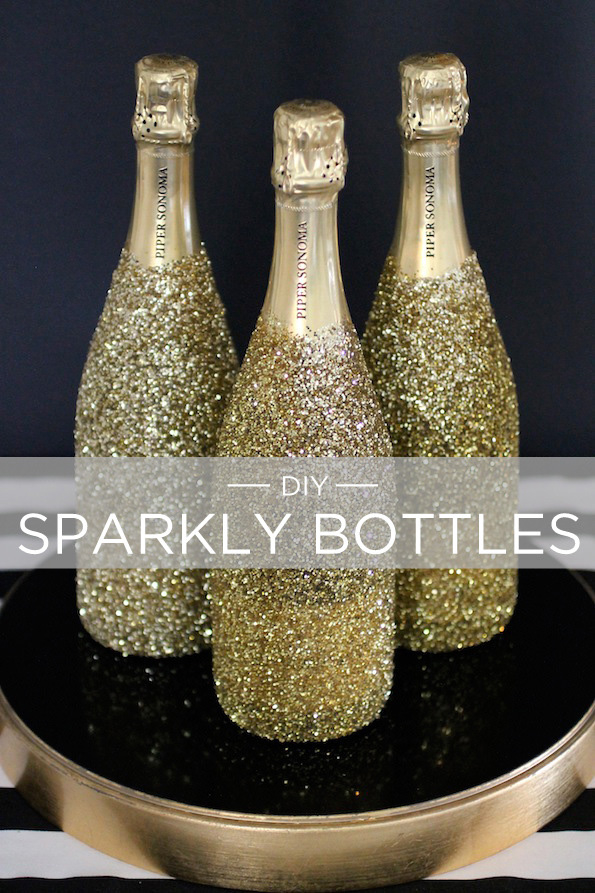 DIY Sparkly Bottles DIY Sparkly Bottles