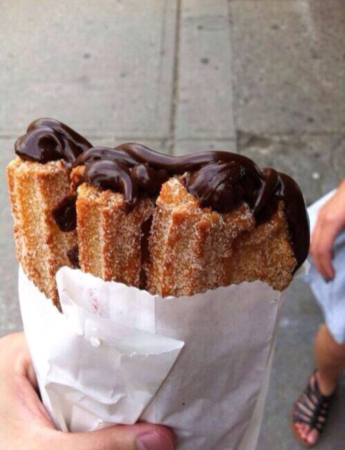 Chocolate churros
