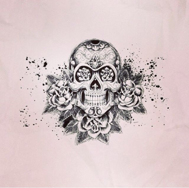 Retro Skull
