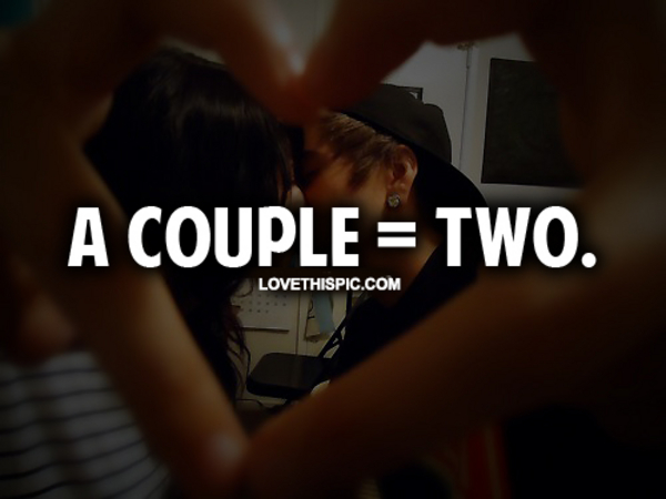 A Couple=two