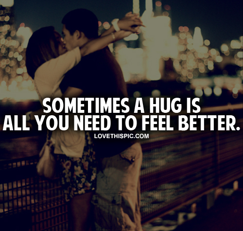 A Hug Is All You Need