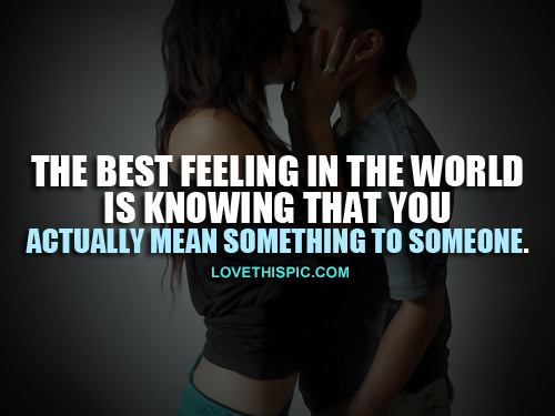 Best Feeling