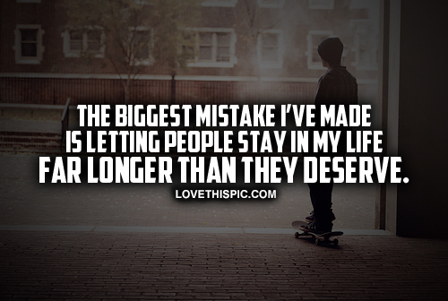 Biggest Mistake I Made