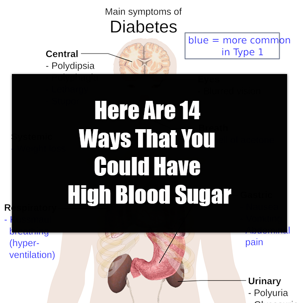 ​Here Are 14 Ways That You Could Have High Blood Sugar