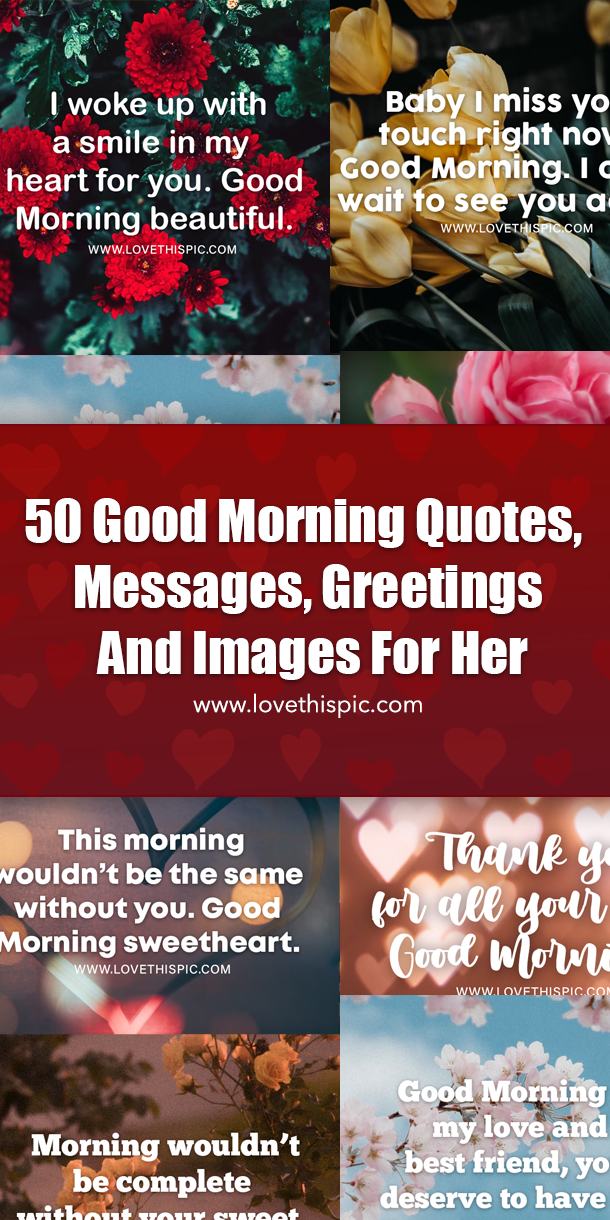 50 Good Morning Quotes, Messages, Greetings And Images For Her - picture 9