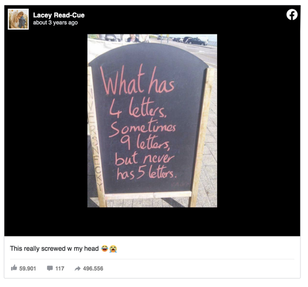 “Easy” riddle found outside of local restaurant has the internet goes crazy - picture 2