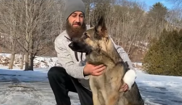 ‘Guardian angel’ dog saves owner's life by running to get help after truck crash - picture 4