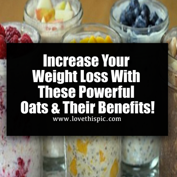 ​Increase Your Weight Loss With These Powerful Oats & Their Benefits!