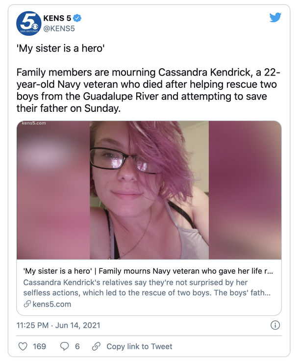 “My sister’s a hero” – Navy vet loses her life after rescuing two children from drowning - picture 3