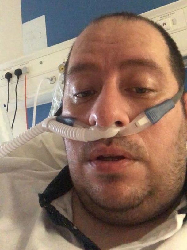 "Please, Please Please!! Stop Going Out And Save Some Lives!": Father, 39, struggling to breathe after Coronavirus diagnosis makes plea to public - picture 2