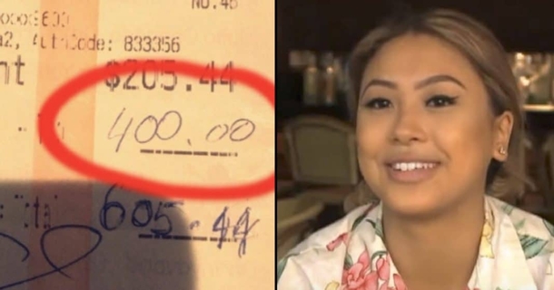 ​Waitress Surprised As Strangers Hand Her Hundreds Of Dollars; She Comes To Tears When This Happens Next - picture 2
