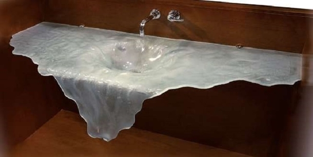 10 Abstract Bathroom Sink Ideas - picture 7