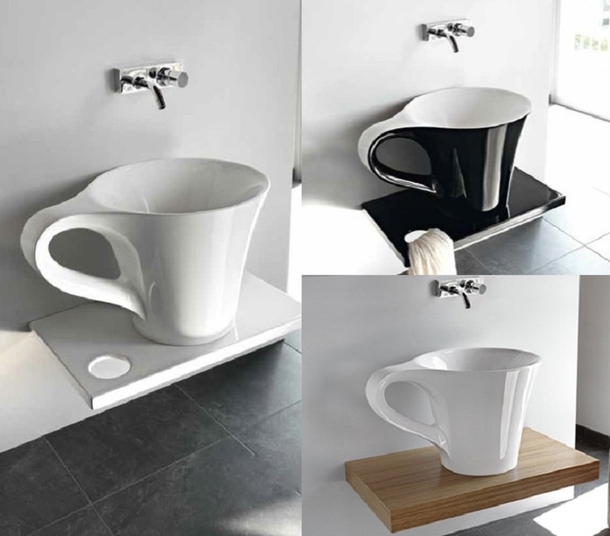 10 Abstract Bathroom Sink Ideas - picture 2