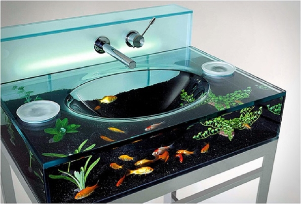 10 Abstract Bathroom Sink Ideas - picture 6