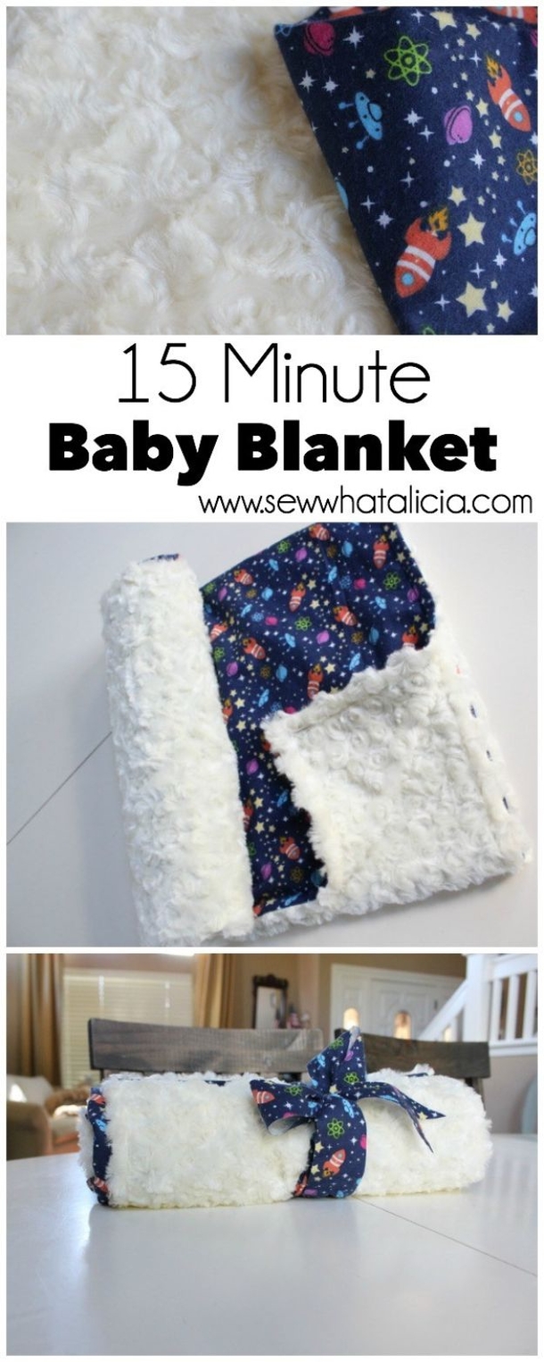 10 Adorable DIY Baby Blanket Ideas - picture 6