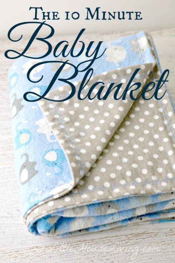 10 Adorable DIY Baby Blanket Ideas - picture 9