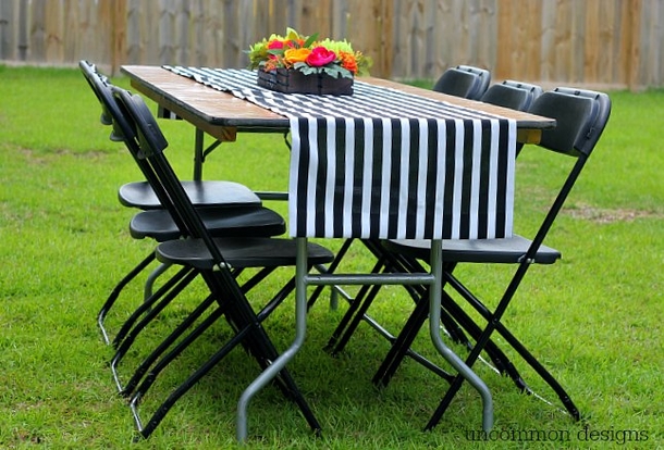 10 Amazing DIY Table Runner Ideas - picture 4