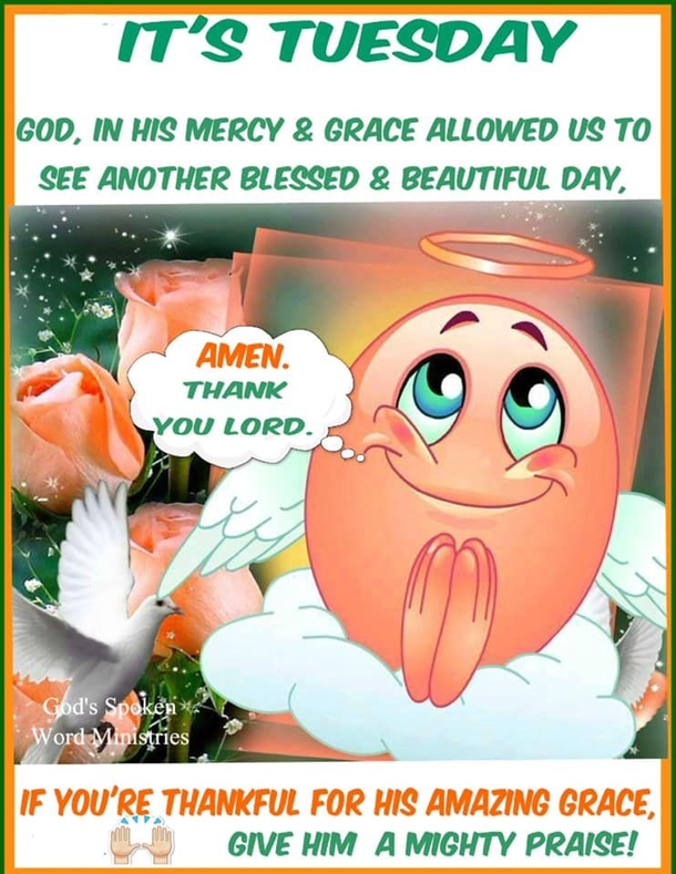 10 Amazing Tuesday Wishes & Blessings - picture 6