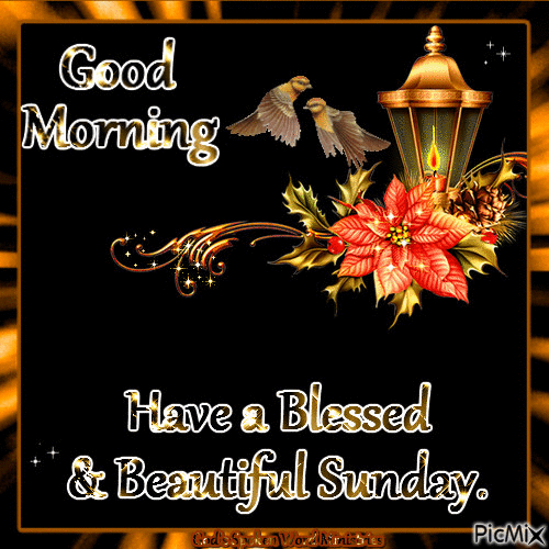 10 Animated Good Morning Sunday Quotes, Sayings And Gifs - picture 2