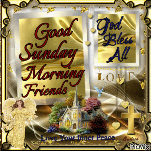 10 Animated Good Morning Sunday Quotes, Sayings And Gifs - picture 9
