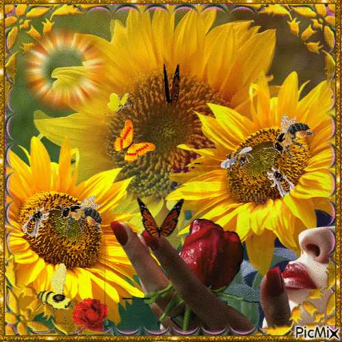 10 Animated Sunflower Gifs And Images To Love - picture 2