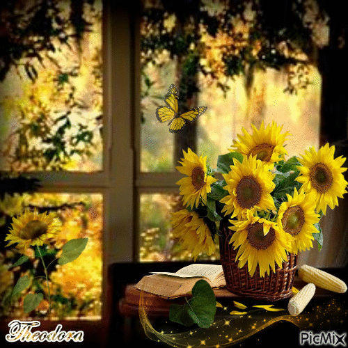 10 Animated Sunflower Gifs And Images To Love - picture 4