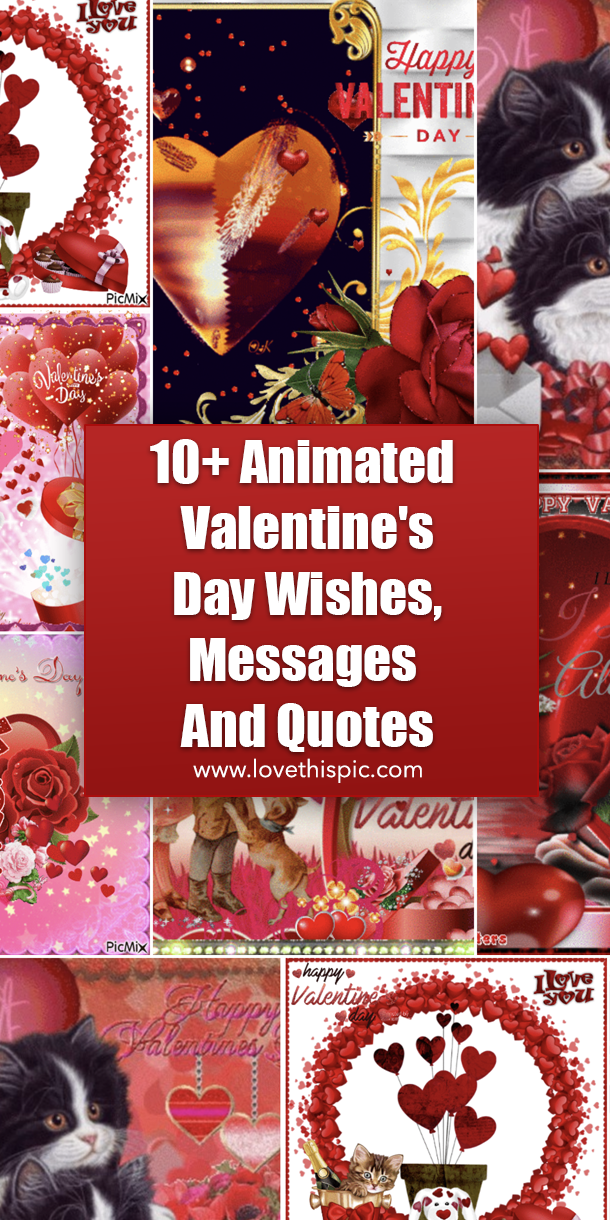 10+ Animated Valentine's Day Wishes, Messages And Quotes - picture 14
