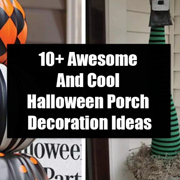 10+ Awesome And Cool Halloween Porch Decoration Ideas