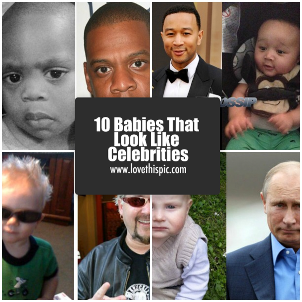 10 Babies That Look Like Celebrities
