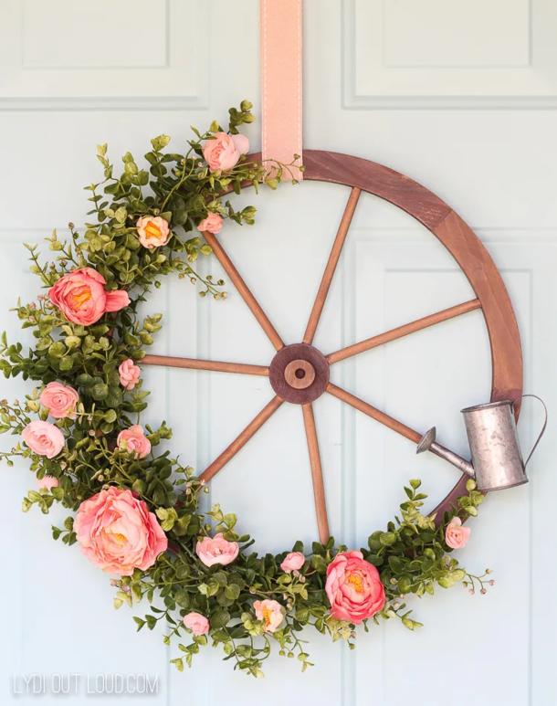 10 Beautiful And Creative DIY Spring Wreaths - picture 4