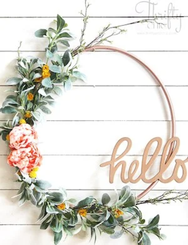 10 Beautiful And Creative DIY Spring Wreaths - picture 5
