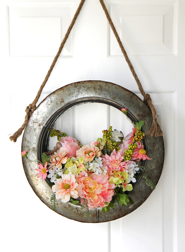 10 Beautiful And Creative DIY Spring Wreaths - picture 6