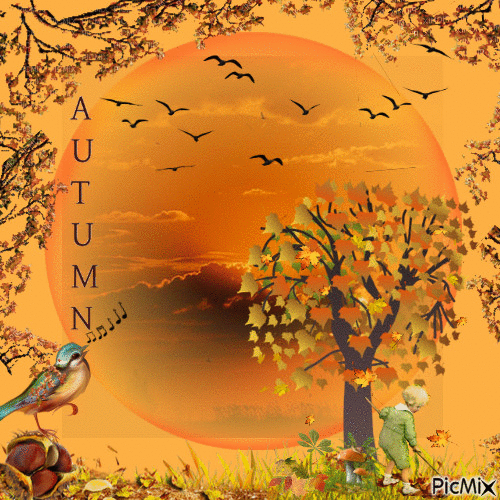 10 Beautiful Autumn & Fall Animated Images - picture 6