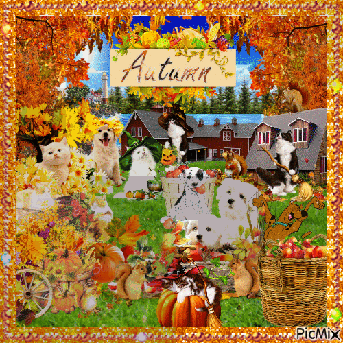 10 Beautiful Autumn & Fall Animated Images - picture 9